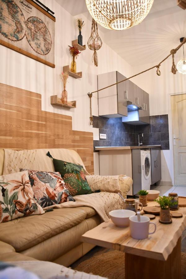 Le Cabanon H24,Atypique,Cosy,Port,Plage,Wifi,Netflix ラ・セーヌ・シュル・メール エクステリア 写真